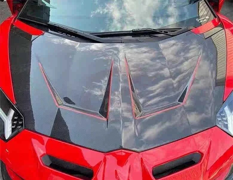 For  Aventador Carbon Fiber Hood Vent Cover for LP700 LP720 LP750 New Condition